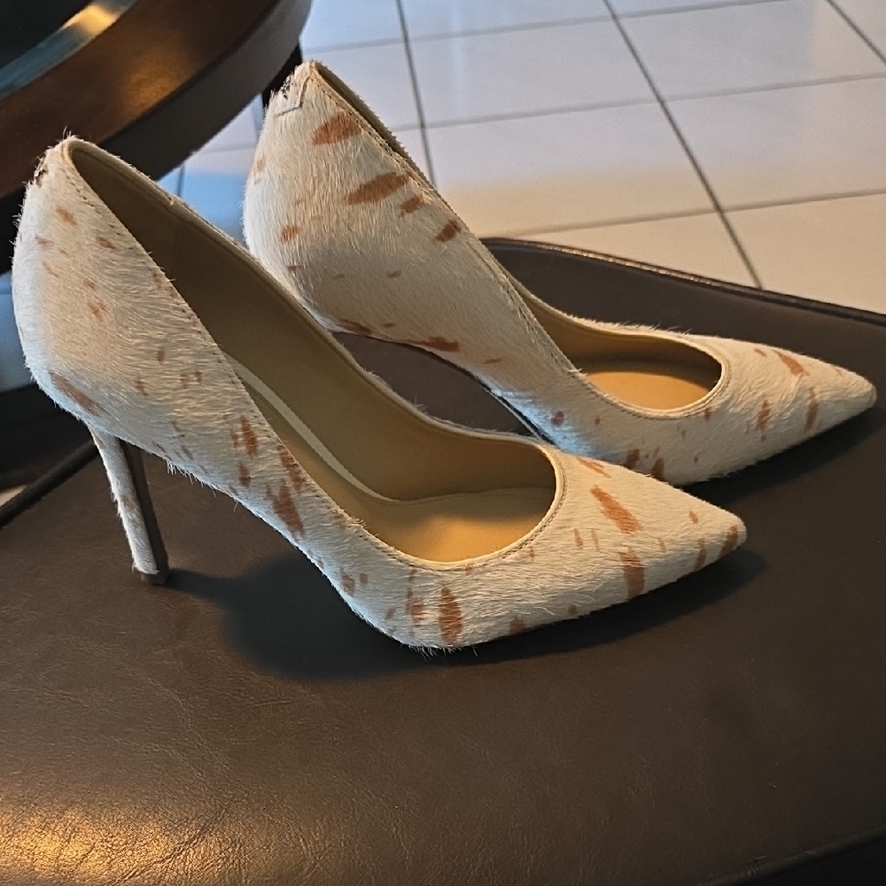 Sam Edelman Hazel Calf Hair Heels